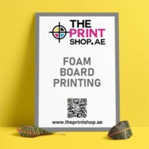 foam board printing Dubai