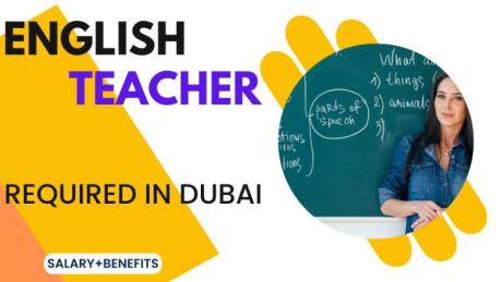 English Teacher Required in Dubai