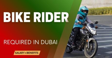 Bike Rider Required in Dubai