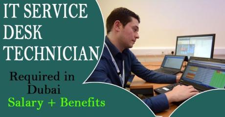 IT Service Desk Technician Required in Dubai