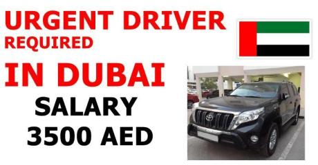 URGENT DRIVER REQUIRED IN DUBAI