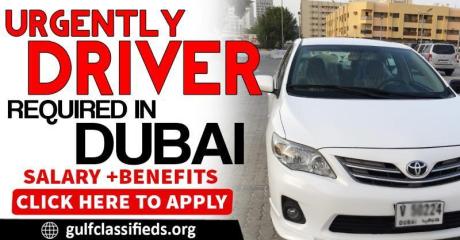 URGENTLY DRIVER REQUIRED IN DUBAI