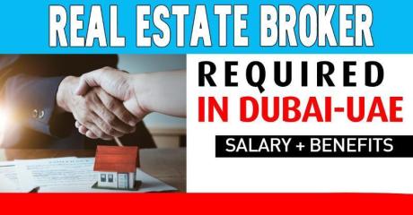 Real Estate Broker Required in Dubai
