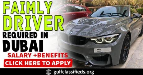 FAMILY DRIVER REQUIRED IN DUBAI