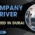 Company Driver Required in Dubai