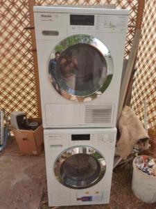 Miele washer and dryer separate set