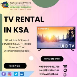Renting a TV for Temporary Use in KSA: Is It Worth It?