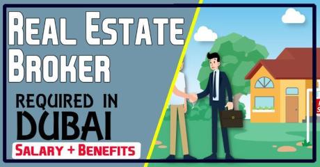 Real Estate Broker Required in Dubai