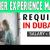 Customer Experience Manager Required in Dubai