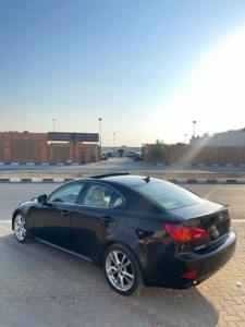 2008 Lexus is 250 black