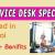 IT Service Desk Specialist Required in Dubai