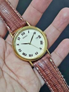 Seiko Quartz Roman Dial Watch SGC32P1