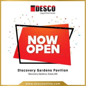 DESCO Now Opened At Discovery Gardens Pavilion