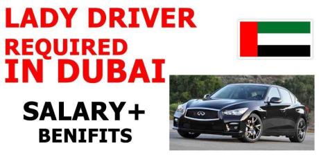 LADY DRIVER REQUIRED IN DUBAI
