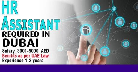 Human Resources Assistant Required in Dubai