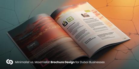 Minimalist vs. Maximalist Brochure Design for Dubai Businesses