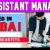 Assistant Manager Required in Dubai
