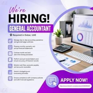 General Accountant Required in Dubai