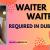 Waiter / Waitress Required in Dubai
