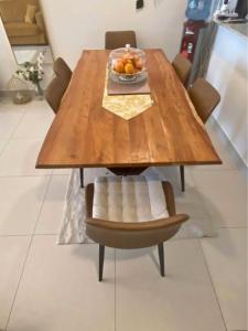 Six seater Dining table with chairs