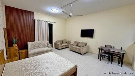 Monthly Furnished studio with balcony