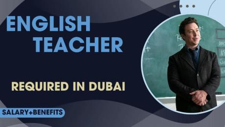 English Teacher Required in Dubai