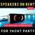 Speakers Rental For Yacht Party | Sound System Rental for Yacht Party | Speakers On Rent in Dubai