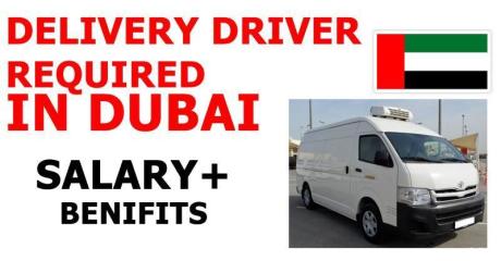 DELIVERY DRIVER REQUIRED IN DUBAI