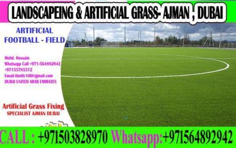 Football field Artificial Grass Fixing Dubai , ajman Sharjah Football field Artificial Grass Fix