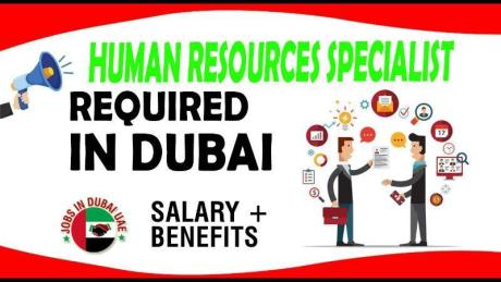 Human Resources Specialist Required in Dubai