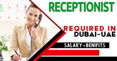 Receptionist Required in Dubai