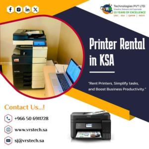 Need a Printer? Rent It in KSA for Maximum Flexibility & Savings!