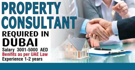 Property Consultant Required in Dubai