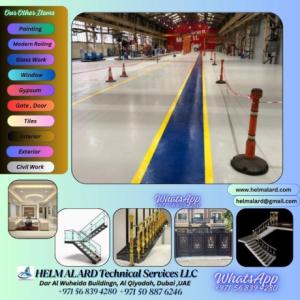 Warehouse Epoxy Painting work in Ajman,Sharjah,Dubai,UAE