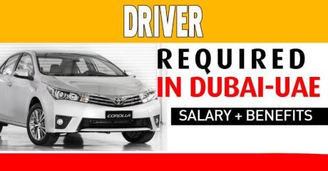 Driver Required in Dubai