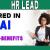HR Lead Required in Dubai
