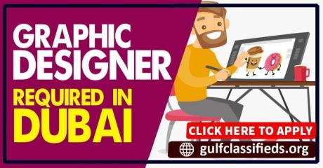 GRAPHIC DESIGNER REQUIRED IN DUBAI