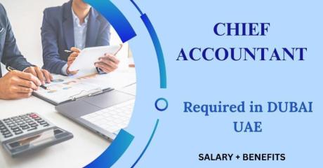 Chief Accountant Required in Dubai