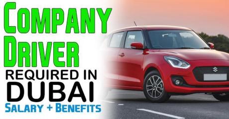 Company Driver Required in Dubai