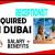 Receptionist Required in Dubai