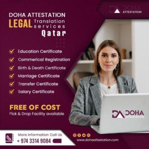 Doha Attestation offers the best certificate attestation