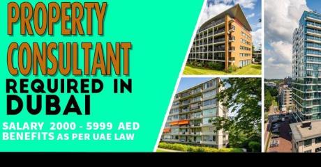 Property Consultant Required in Dubai