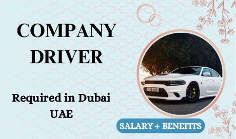 Company Driver Required in Dubai