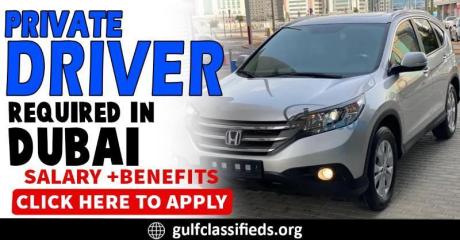 PRIVATE DRIVER REQUIRED IN DUBAI