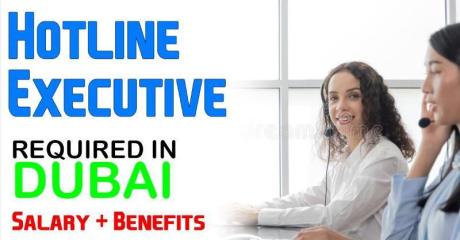 Hotline Executive (Customer Support) Required in Dubai