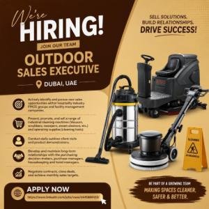 Outdoor Sales Executive Required in Dubai