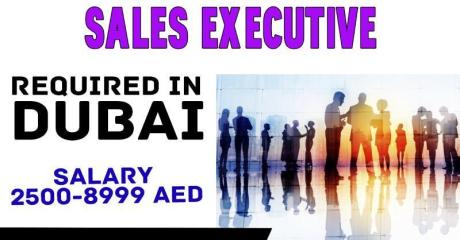 Sales Executive Required in Dubai