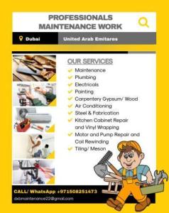 WE ARE PROFESSIONALS FOR MAINTENANCE WORK