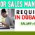 Senior Sales Manager Required in Dubai