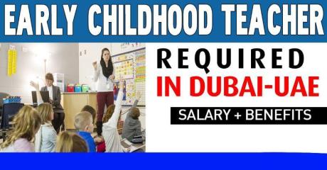 Early Childhood Teacher Required in Dubai